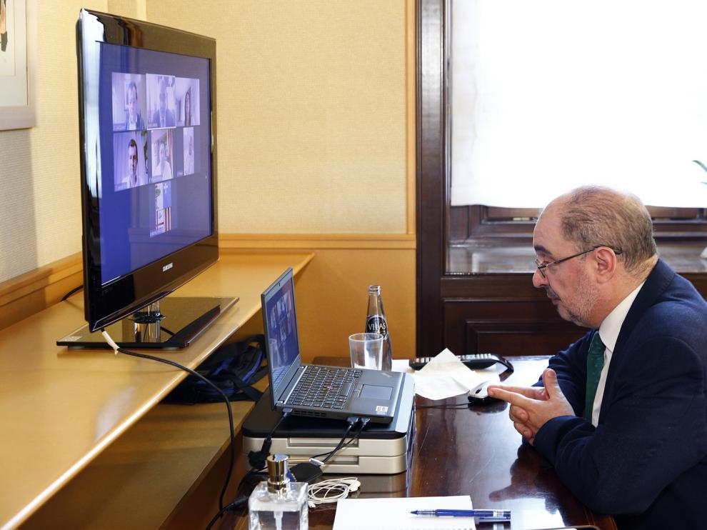 Aragón tendrá un acto unitario de recuerdo y homenaje a las víctimas de la pandemia y los profesionales