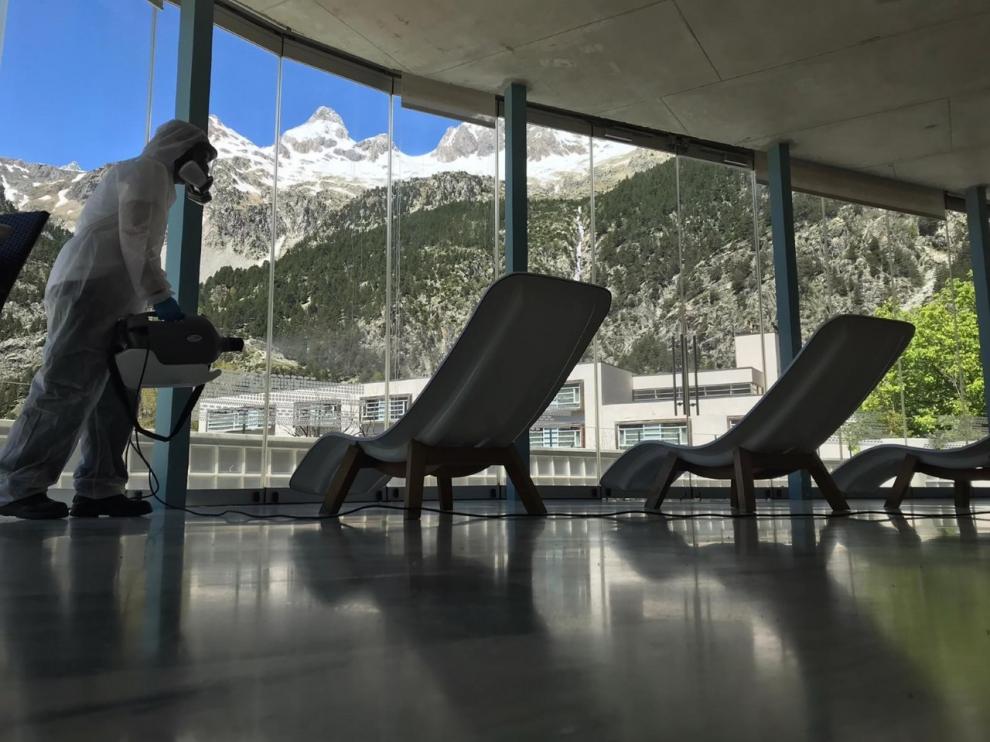 El Balneario de Panticosa anuncia la reapertura de sus instalaciones en julio