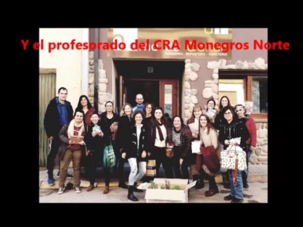 El CRA Monegros Norte se ha unido al reto de "Conquista la cima"