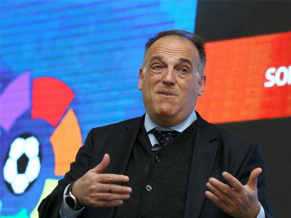 Tebas afirma que el fútbol volverá a la normalidad en 2021