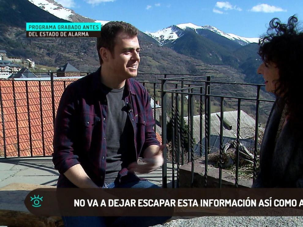 "Nos vemos" viaja este domingo a Gistaín de la mano del periodista Jorge San Martín