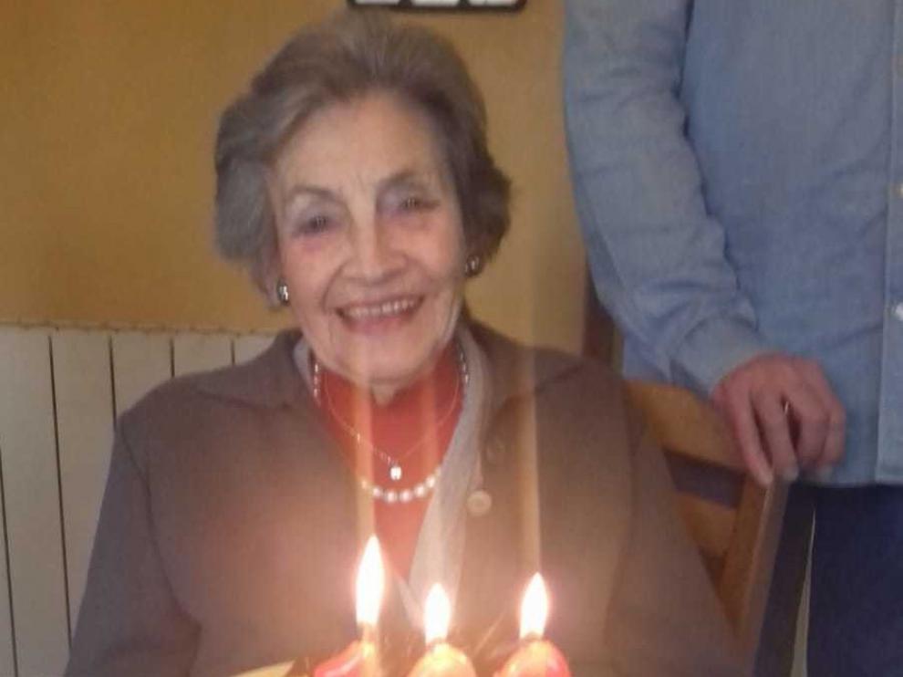 María Luisa Torralba celebró 100 años