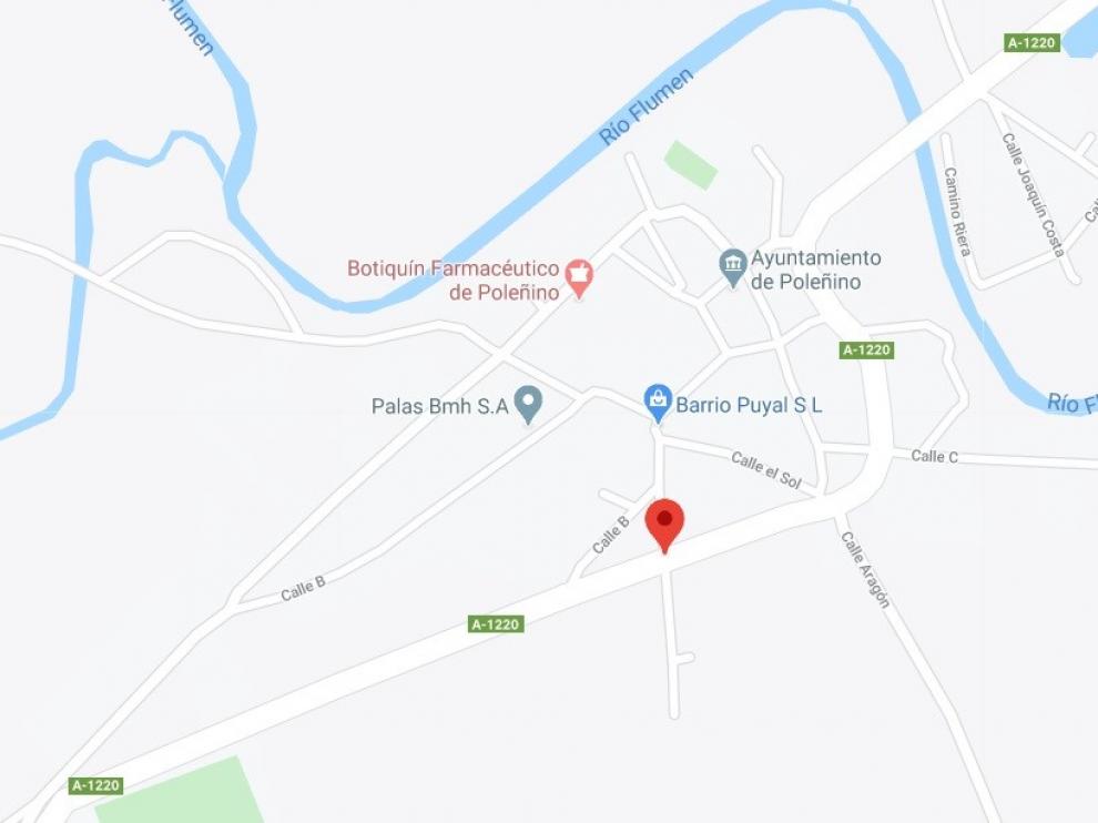 Muere un joven de Torres de Alcanadre en un accidente de moto en Poleñino