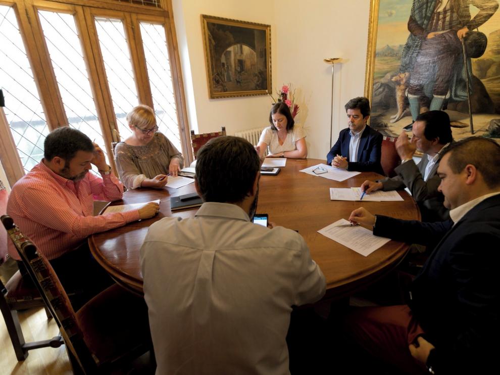 María Rodrigo, portavoz del PSOE en Huesca: "Los proyectos de legislatura se mantienen"