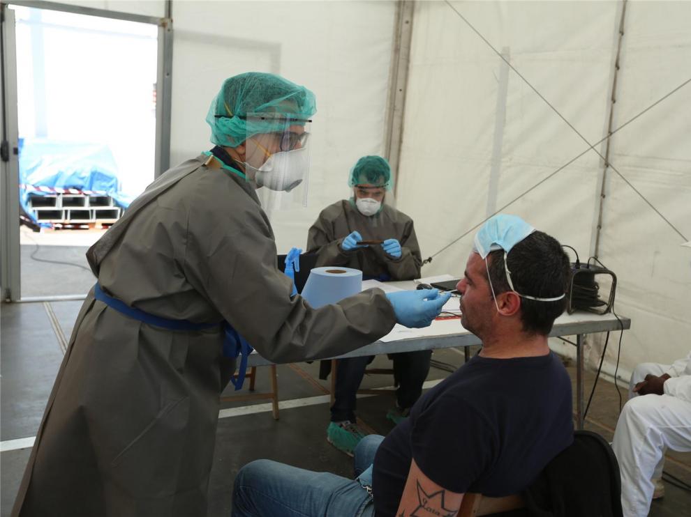 Jornada sin nuevos casos de coronavirus en la provincia de Huesca y dos altas hospitalarias más