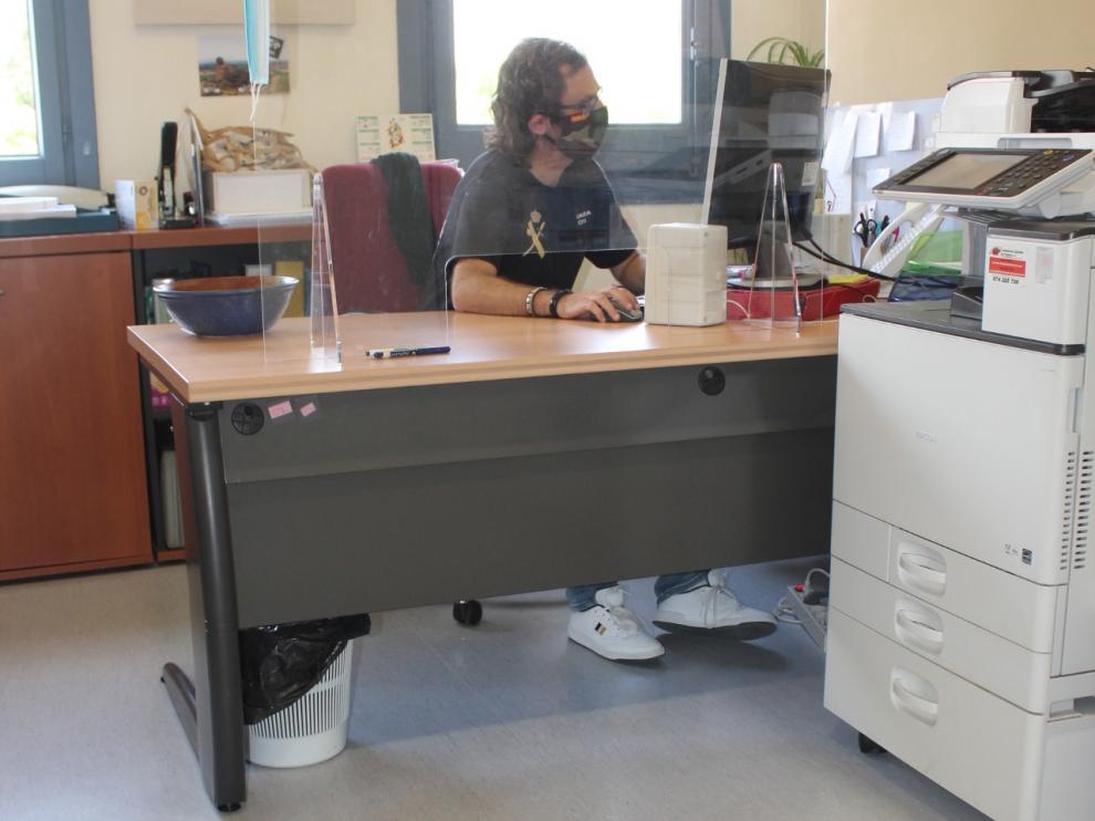 La Comarca de Los Monegros retoma el trabajo presencial en sus oficinas con medidas de seguridad frente al coronavirus