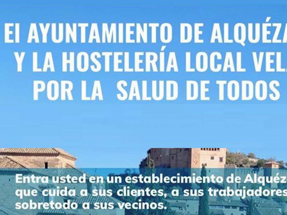"Alquézar te cuida", campaña que vela por los vecinos y visitantes