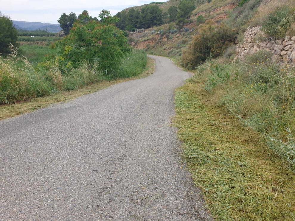 Asfaltado de cinco caminos rurales en Fraga con un presupuesto de más de 72.000 euros