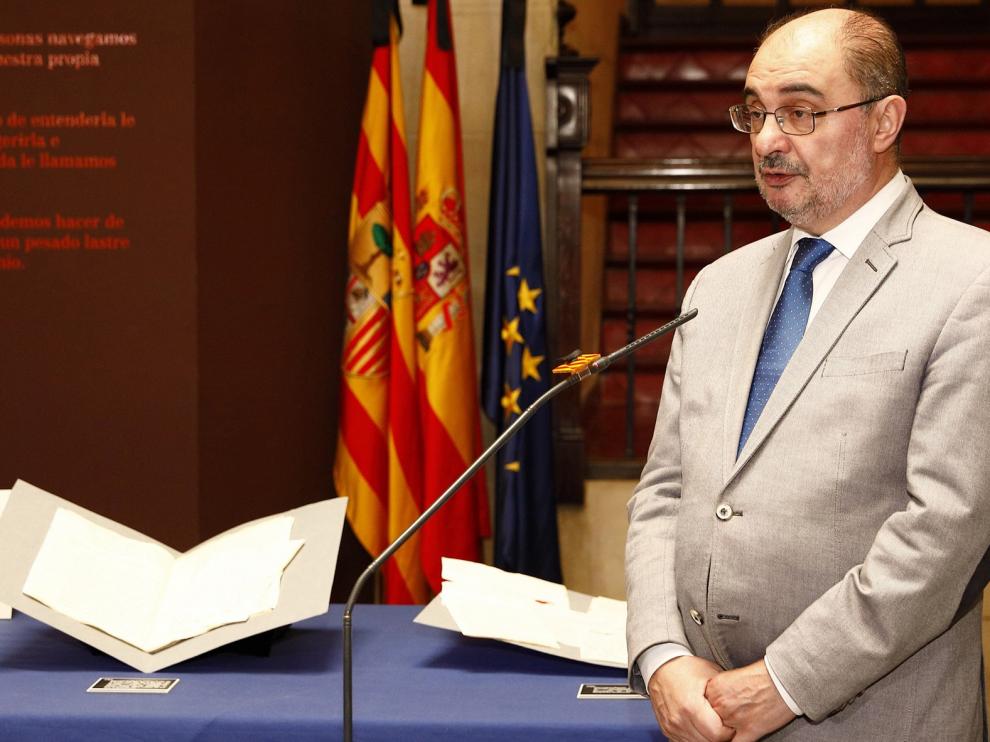 Lambán pide a la ministra Ribera que se "olvide" de trasvases
