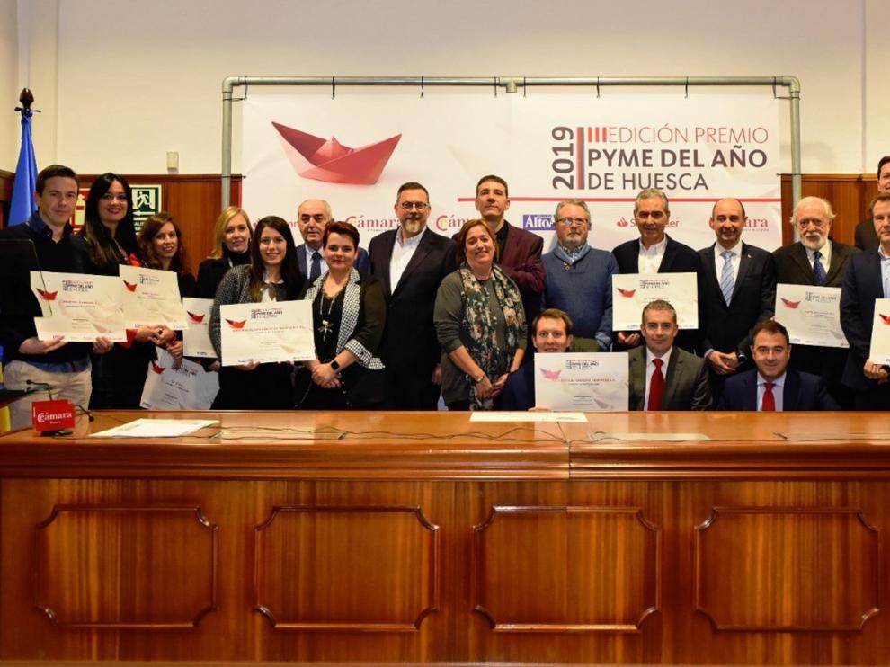 Banco Santander y la Cámara de Comercio de Huesca lanzan la cuarta edición del Premio Pyme del Año