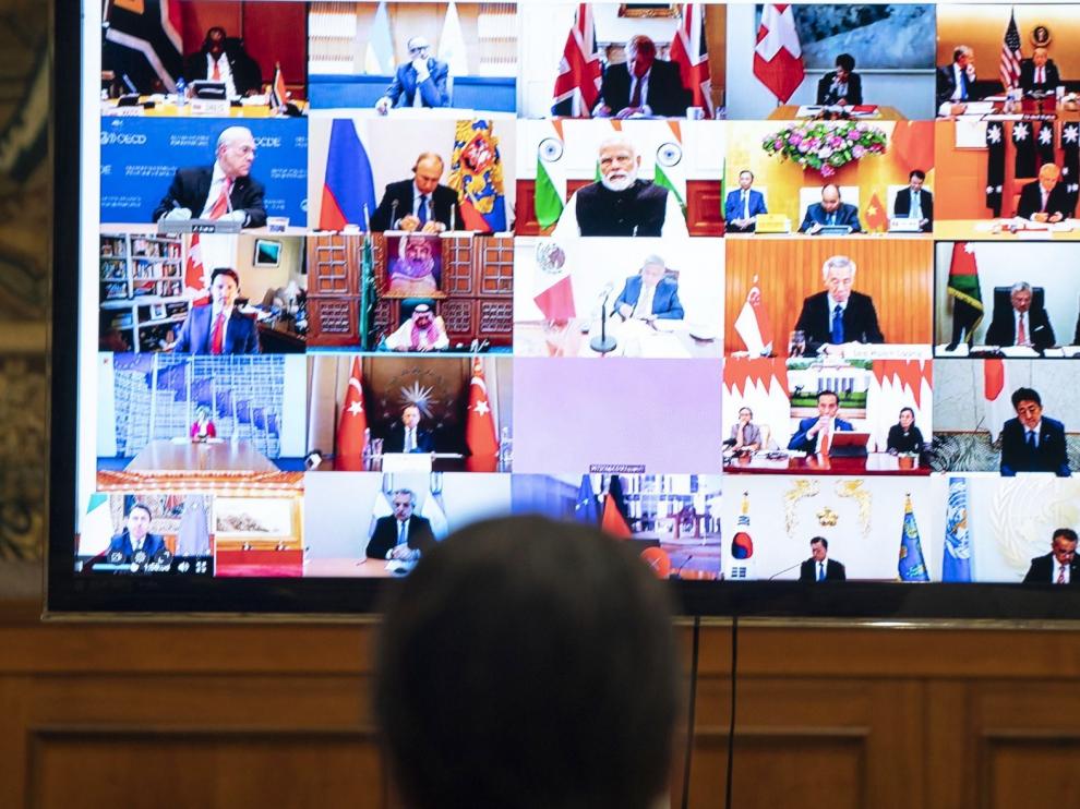 El PIB del G20 registra un descenso récord del 3,4 % en el primer trimestre