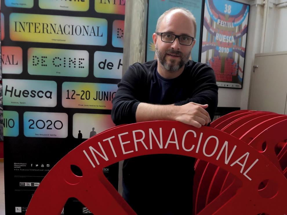 Rubén Moreno, director del Fesival de Cine de Huesca: "El certamen va a salir reforzado de esta difícil situación, sin duda"