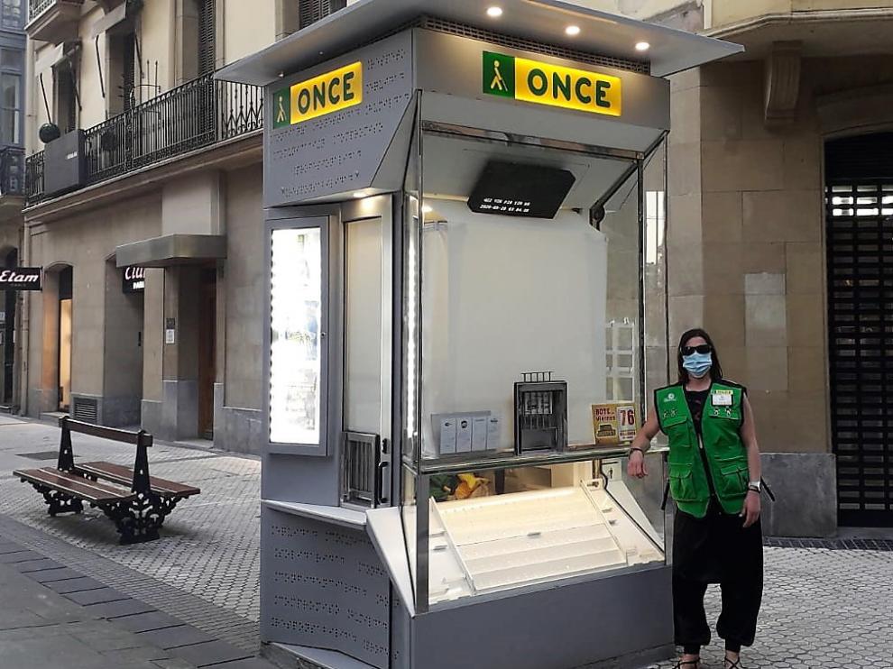 La ONCE presenta en Huesca su cupón de apoyo a la hostelería