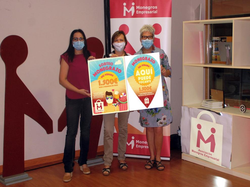 Campaña en Monegros en apoyo de las empresas de la comarca