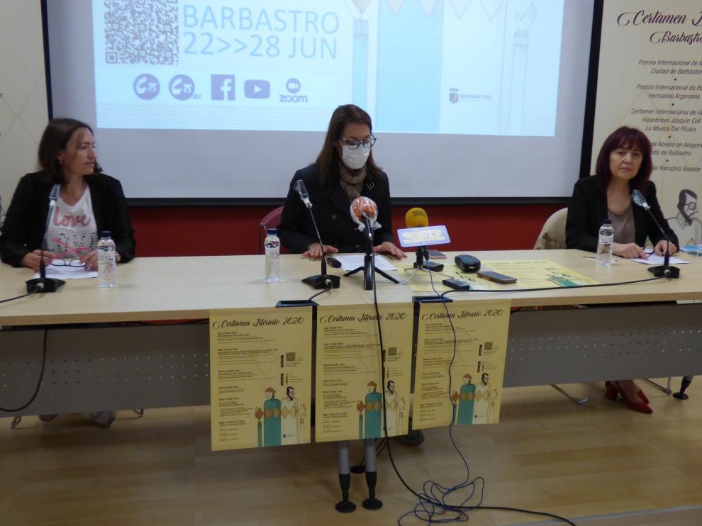 Barbastro presenta los actos de su Certamen Literario con actos presenciales y on line
