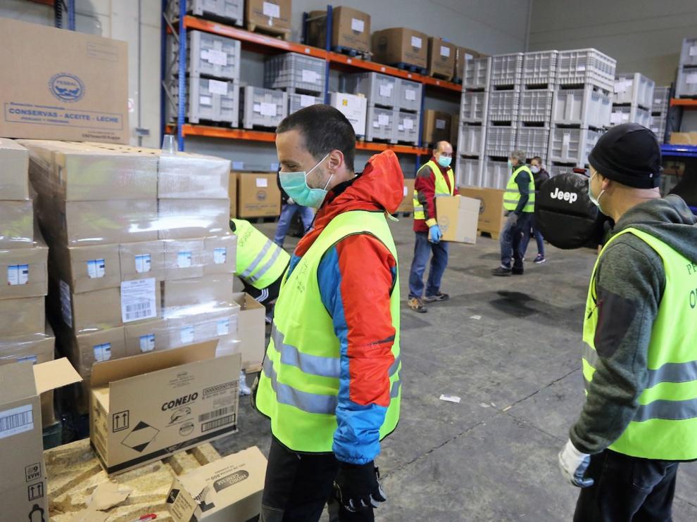 Más de 46.000 kilos de comida llegarán a casi 3.300 oscenses
