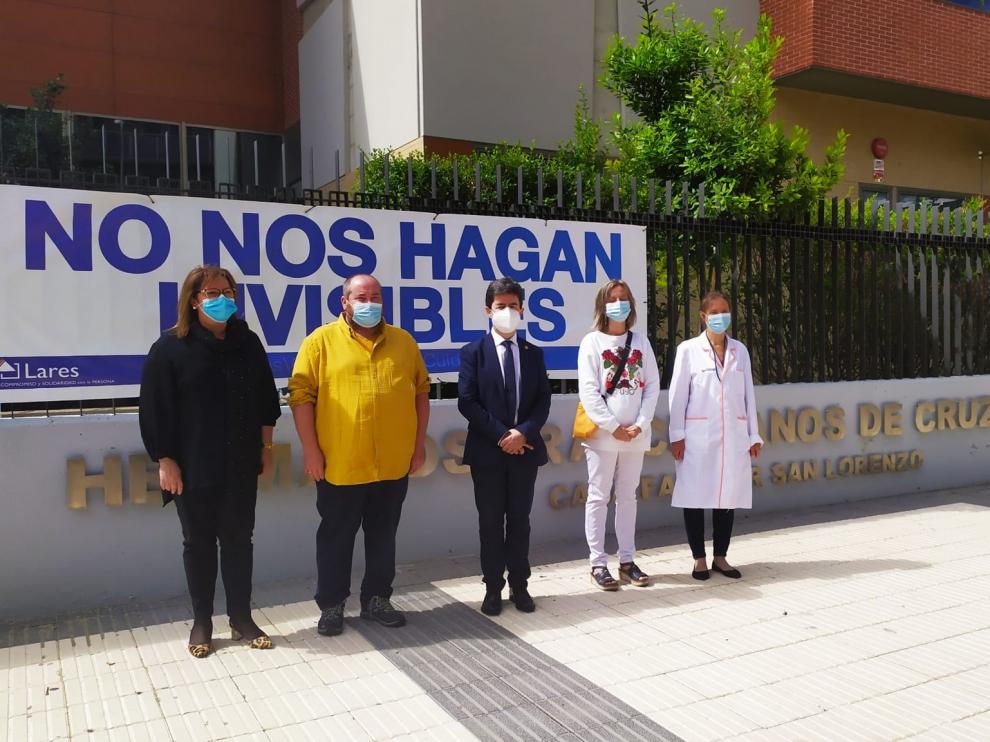 El alcalde agradece a Cruz Blanca su trabajo durante la pandemia