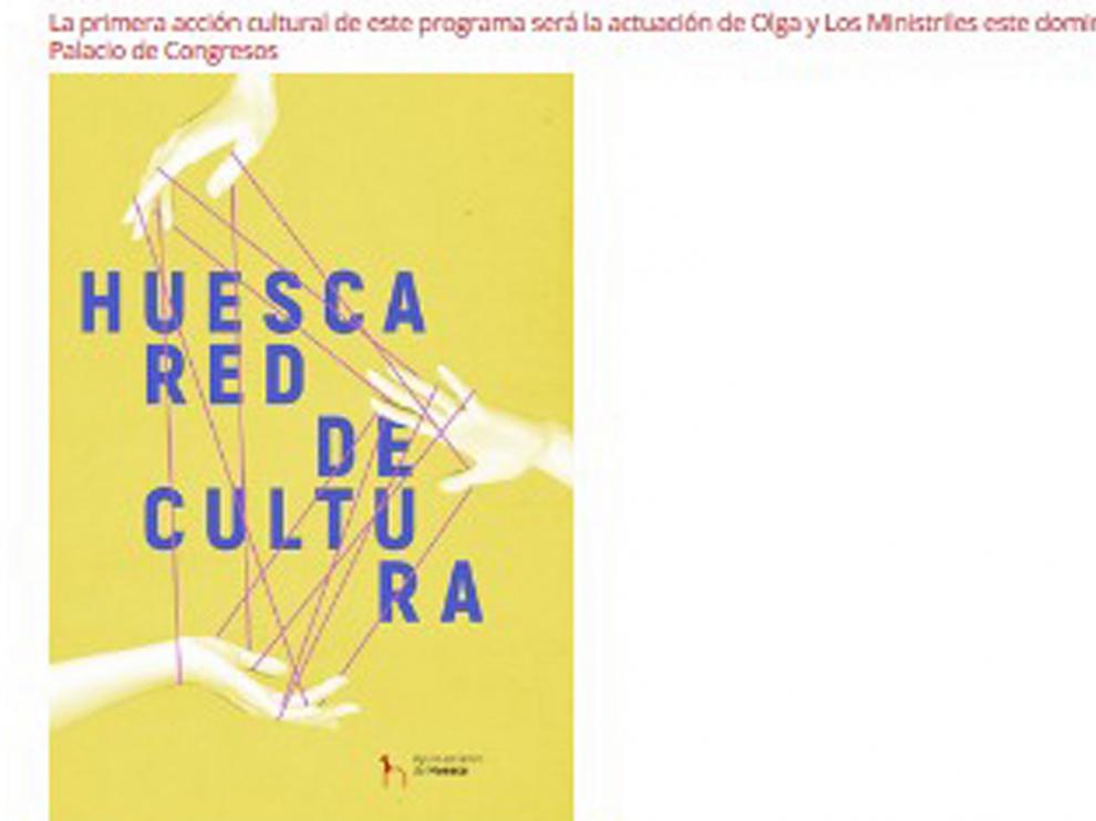 “Huesca Red de Cultura” arranca con nueva imagen y la actuación de Olga y Los Ministriles