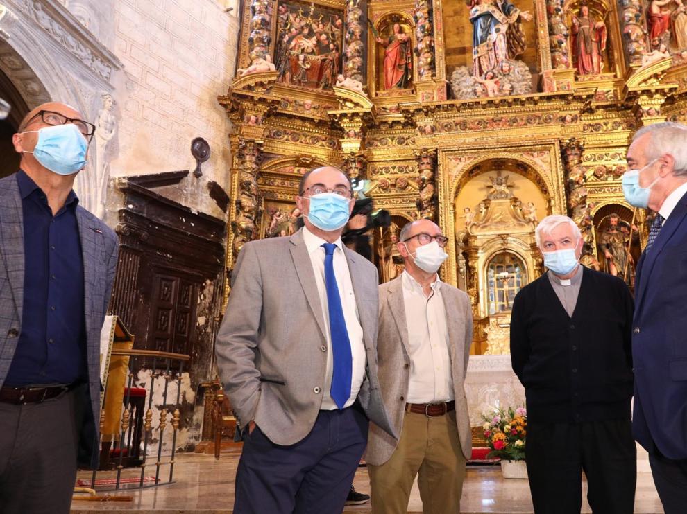 Lambán no descarta rebrotes pero no prevé nuevos confinamientos