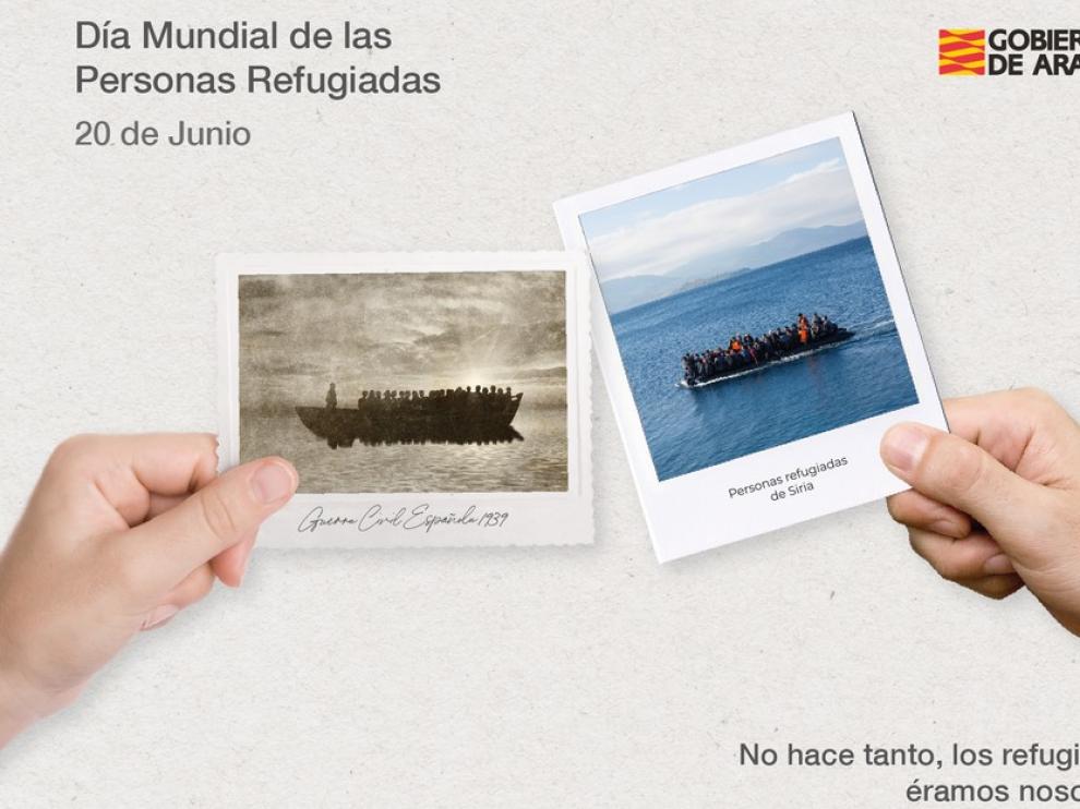 Aragón se compromete a seguir trabajando en las políticas de acogida en el Día Mundial de las Personas Refugiadas