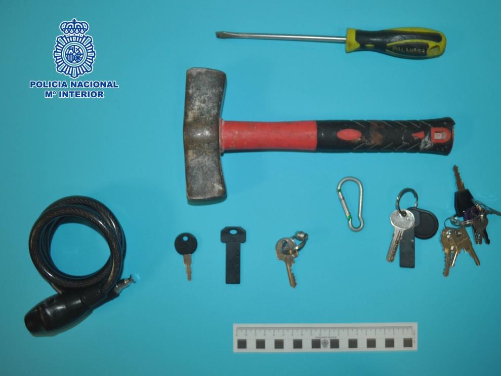 La Policía Nacional de Huesca detiene al autor de siete robos con fuerza en viviendas y trasteros