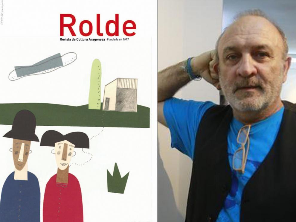 Antonio Santos ilustra la portada del nuevo número de Rolde
