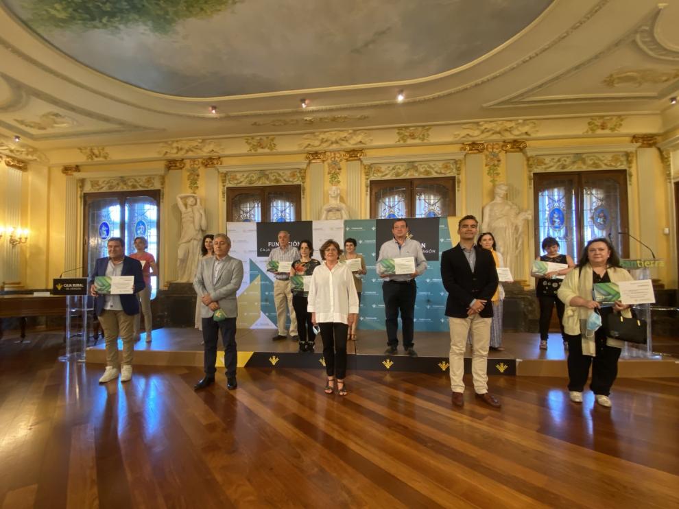 Alzhéimer Barbastro y Somontano e Hipoacúsicos de Huesca reciben Micro Ayudas de la Fundación Caja Rural de Aragón