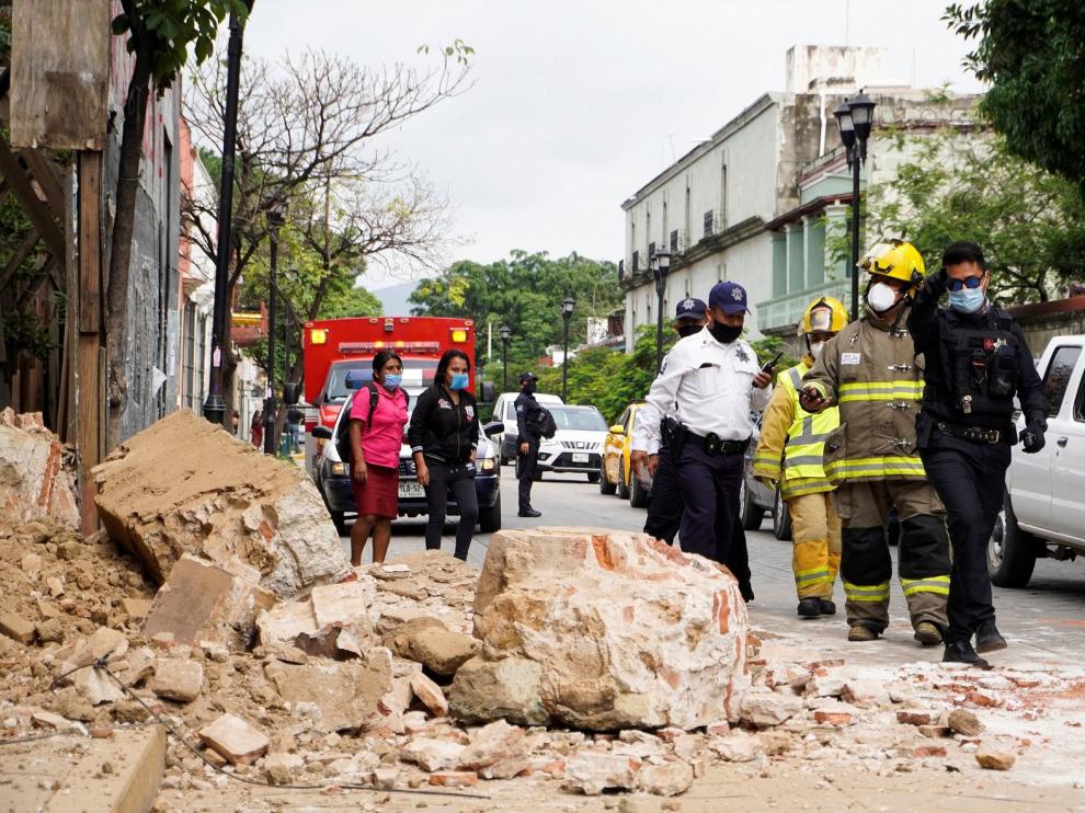 Un seísmo de 7,5 grados sacude México y deja al menos cuatro fallecidos