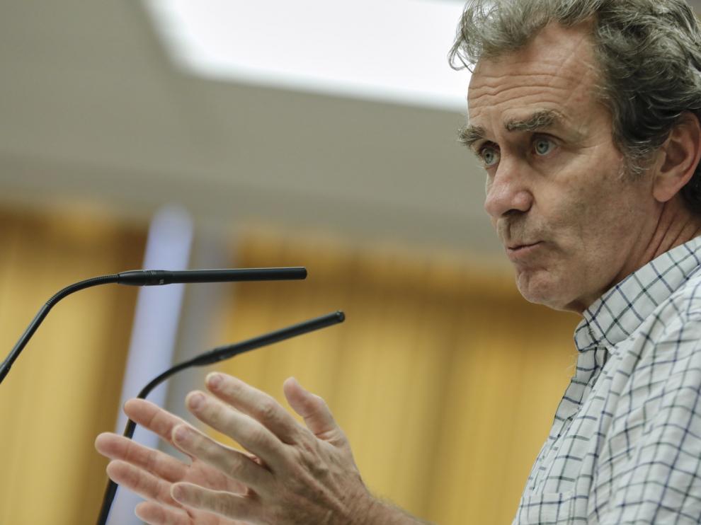 Fernando Simón, preocupado por el rebrote de Huesca