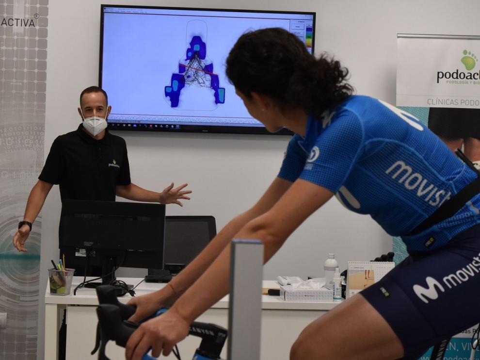 Podoactiva asiste a los deportistas del Movistar