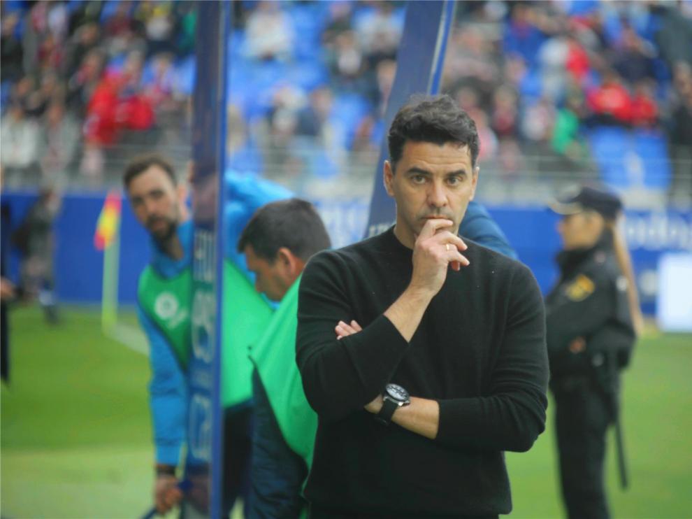 Míchel: "Si somos capaces de ganar al Zaragoza, daremos un golpe encima de la mesa"