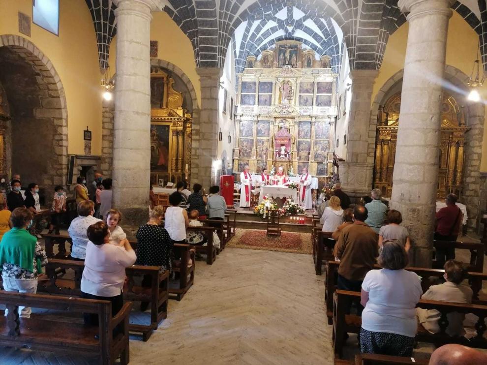 Yebra de Basa honra a Santa Orosia con fe y corazón