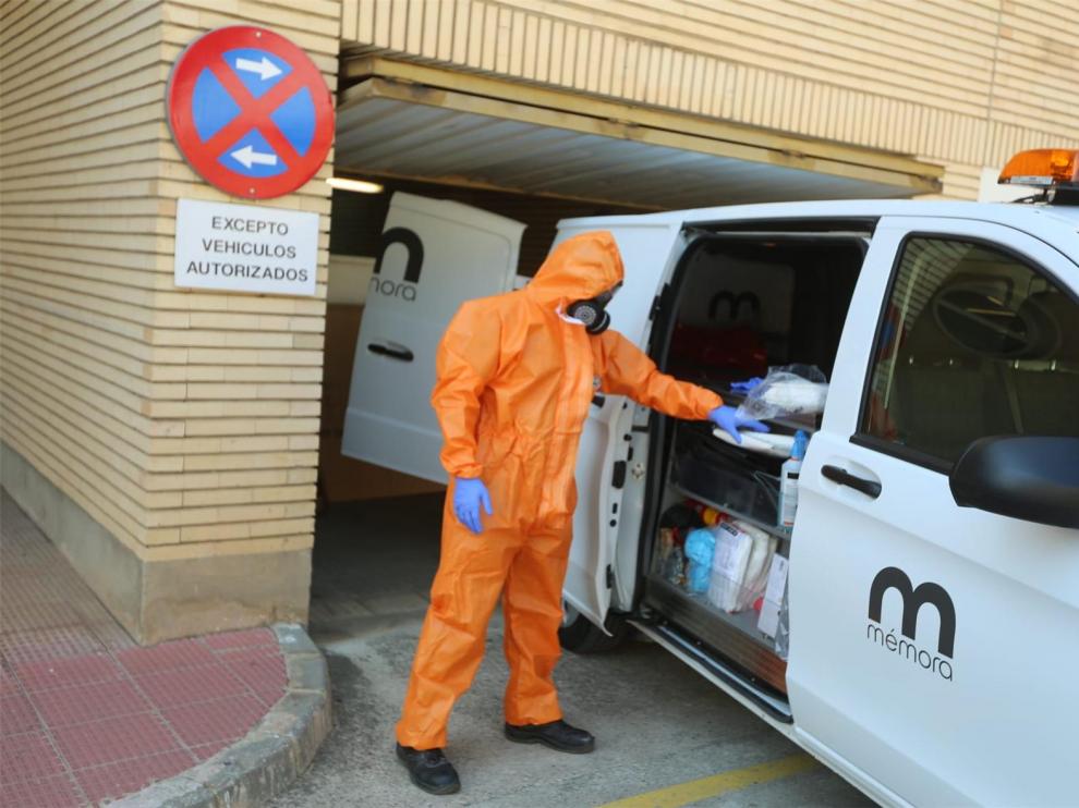 En cuarentena la residencia Felipe Coscolla de Huesca tras detectarse tres positivos por coronavirus