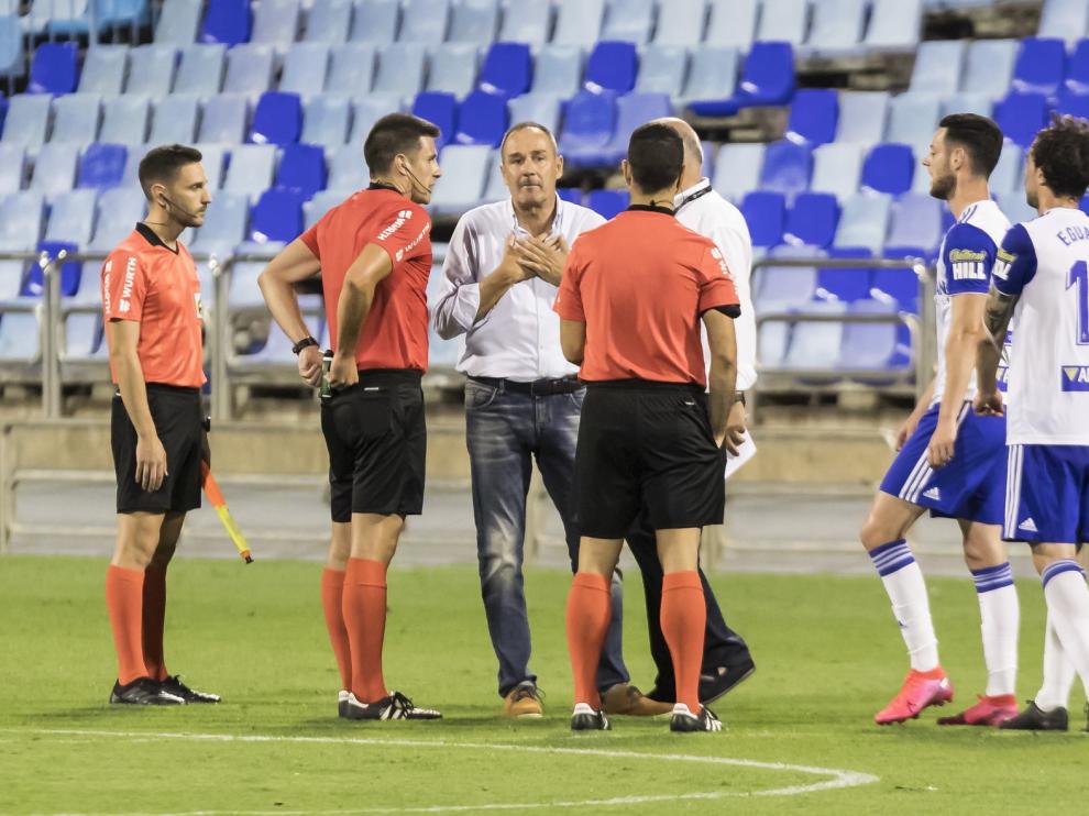 Víctor Fernández: "Hemos perdido de la peor manera que hay en el fútbol"
