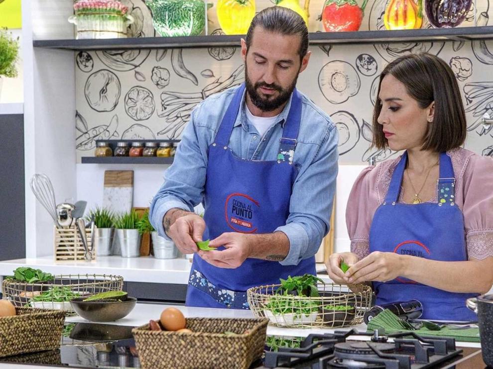 La 1 estrena "Cocina al punto con Peña y Tamara"