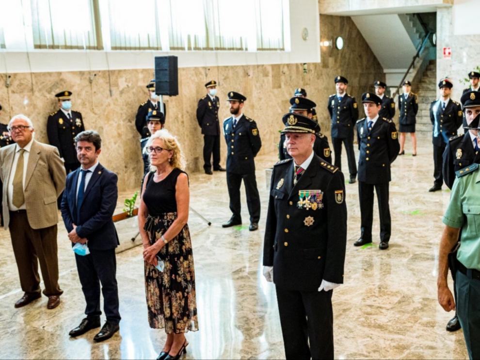 Jura el cargo en Huesca la mayor promoción de la historia de la Escala Básica de la Policía Nacional