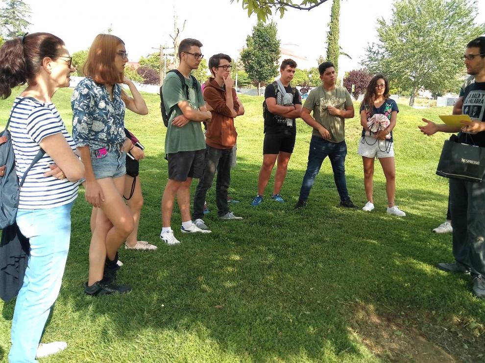 Vuelve el programa de visitas guiadas por los parques y zonas verdes de Huesca
