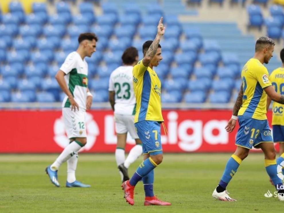 Las Palmas llega sin Pedri y con Rubén Castro