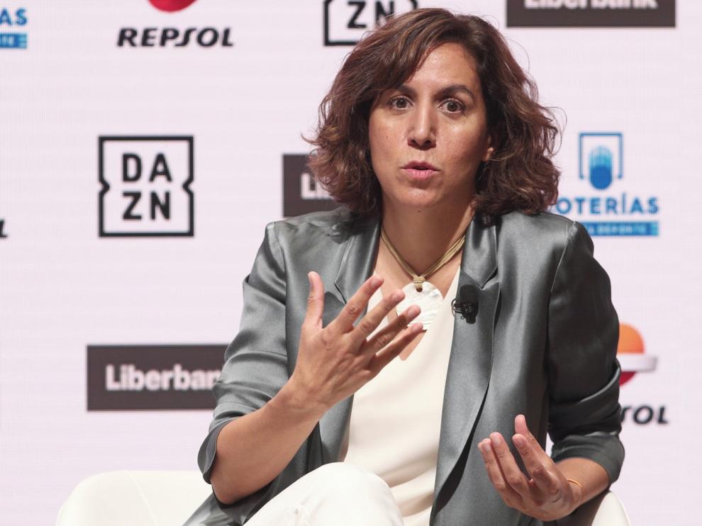 Irene Lozano: "Si no hay acuerdo entre FEB y ACB tendremos que intervenir"
