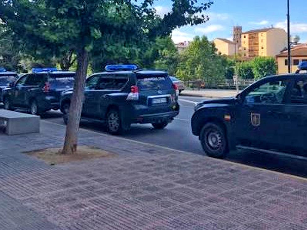 Pasan a disposición judicial una treintena de detenidos en la operación antidroga de este viernes en Monzón