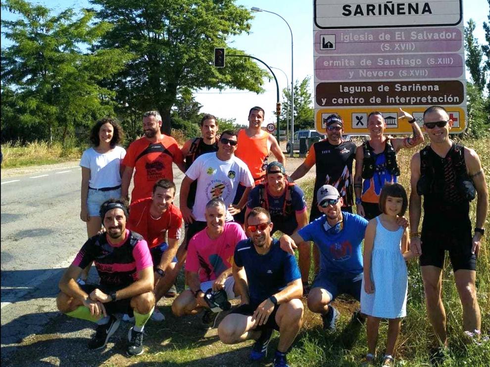 El #retoloren, cien kilómetros de motivación entre amigos