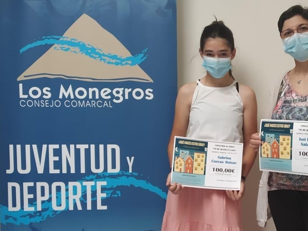 Los Monegros entrega los premios del primer Concurso juvenil de video #YoMeQuedoEnCasa