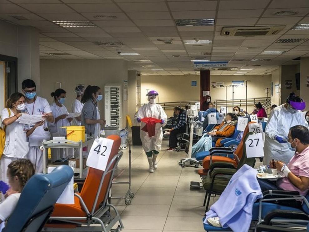 Satse denuncia el cierre 500 camas en Aragón, 7.000 en todo el país, "cuando la covid-19 sigue"