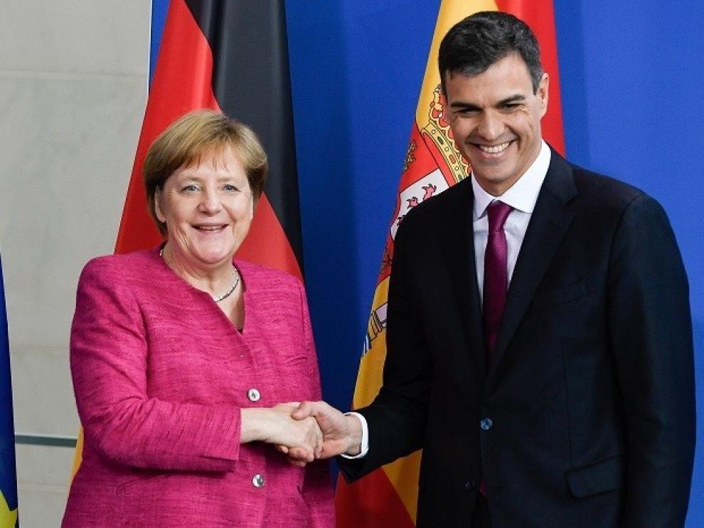 Sánchez se reunirá con Merkel la próxima semana