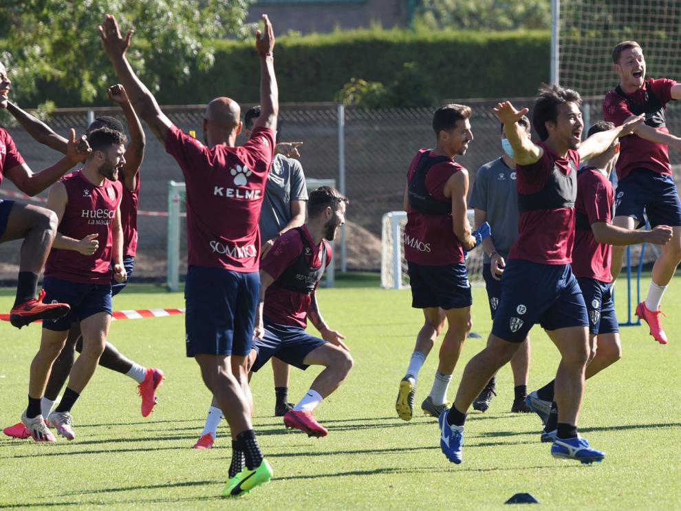 El Huesca, a por otro paso hacia el ascenso directo