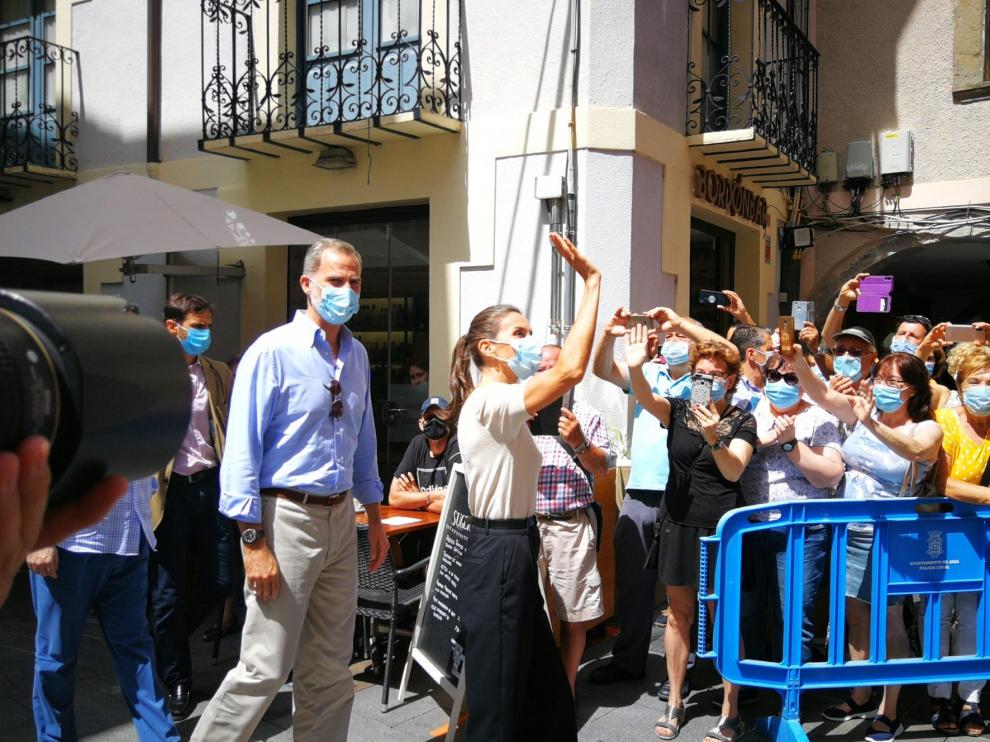 Felipe VI destaca la fortaleza del sector turístico aragonés