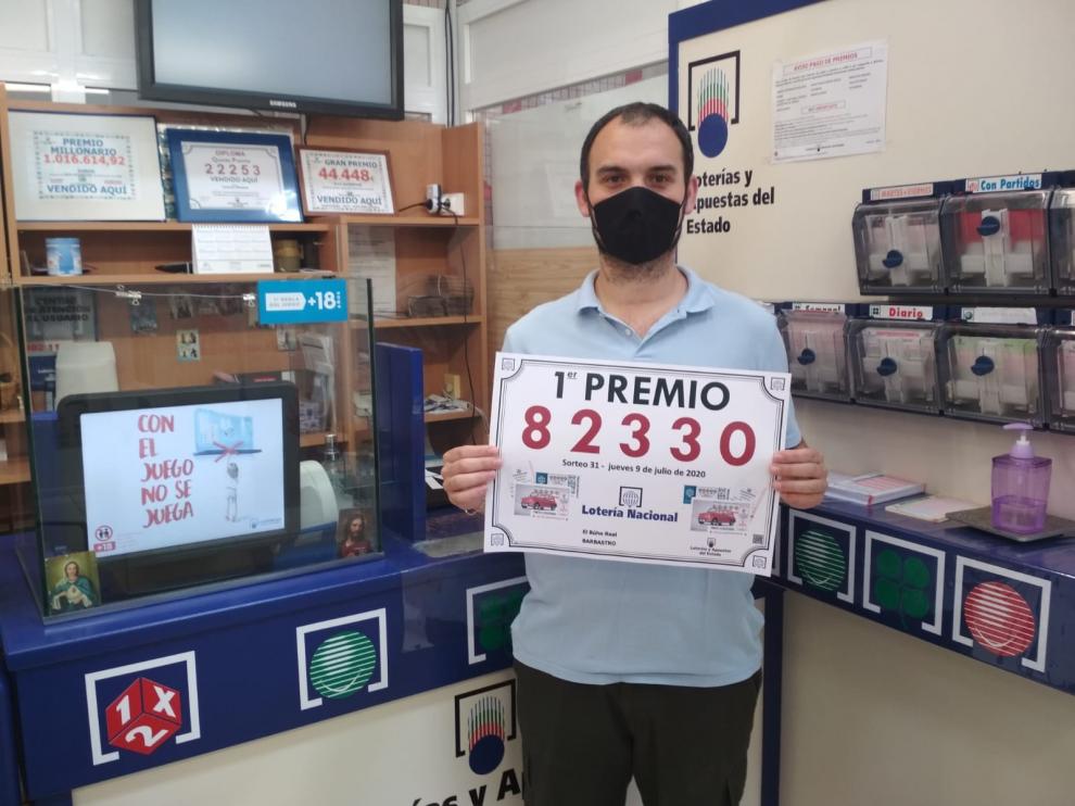 La Lotería Nacional deja en Barbastro 30.000 euros del primer Premio