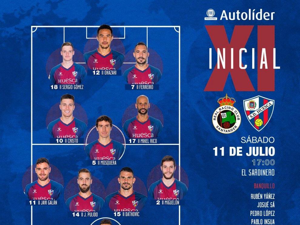 El Huesca cae con estrépito en Santander y pone el ascenso en manos del Zaragoza