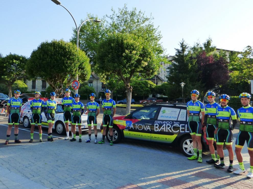 La Tova realiza su primer entrenamiento en Sabiñánigo