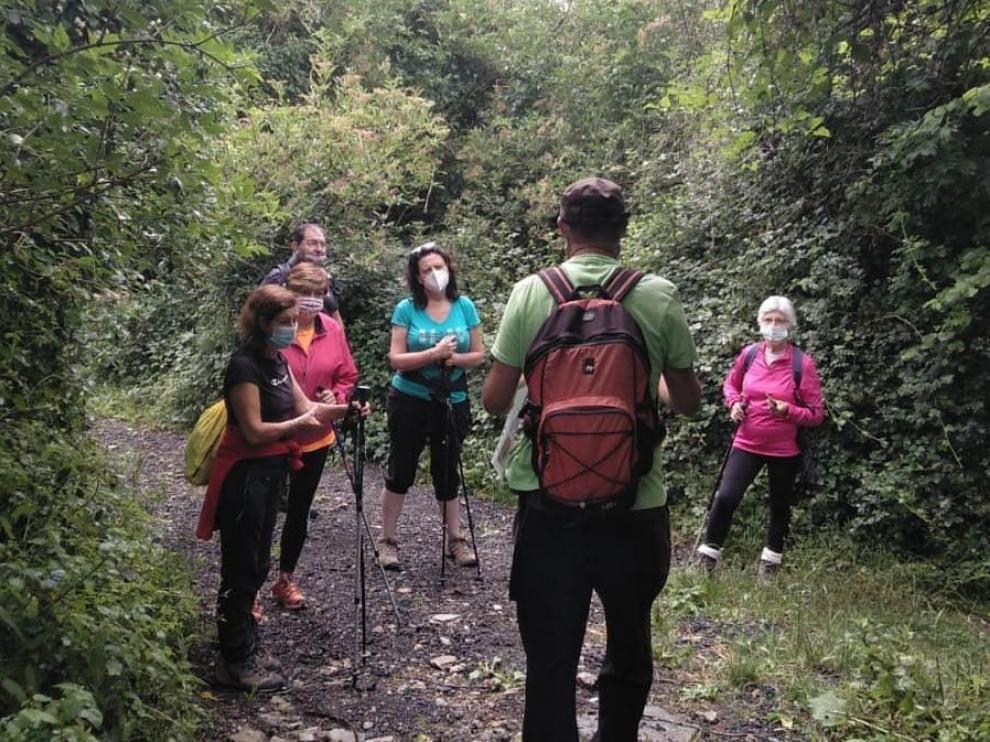 Comienzan en Hoz de Jaca los paseos por los "senderos apadrinados"